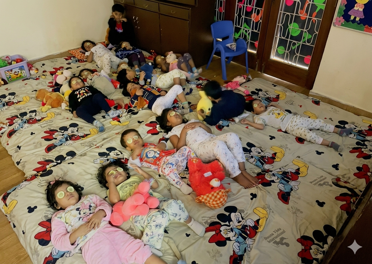 Safe day care environment at Kids Valley Pune